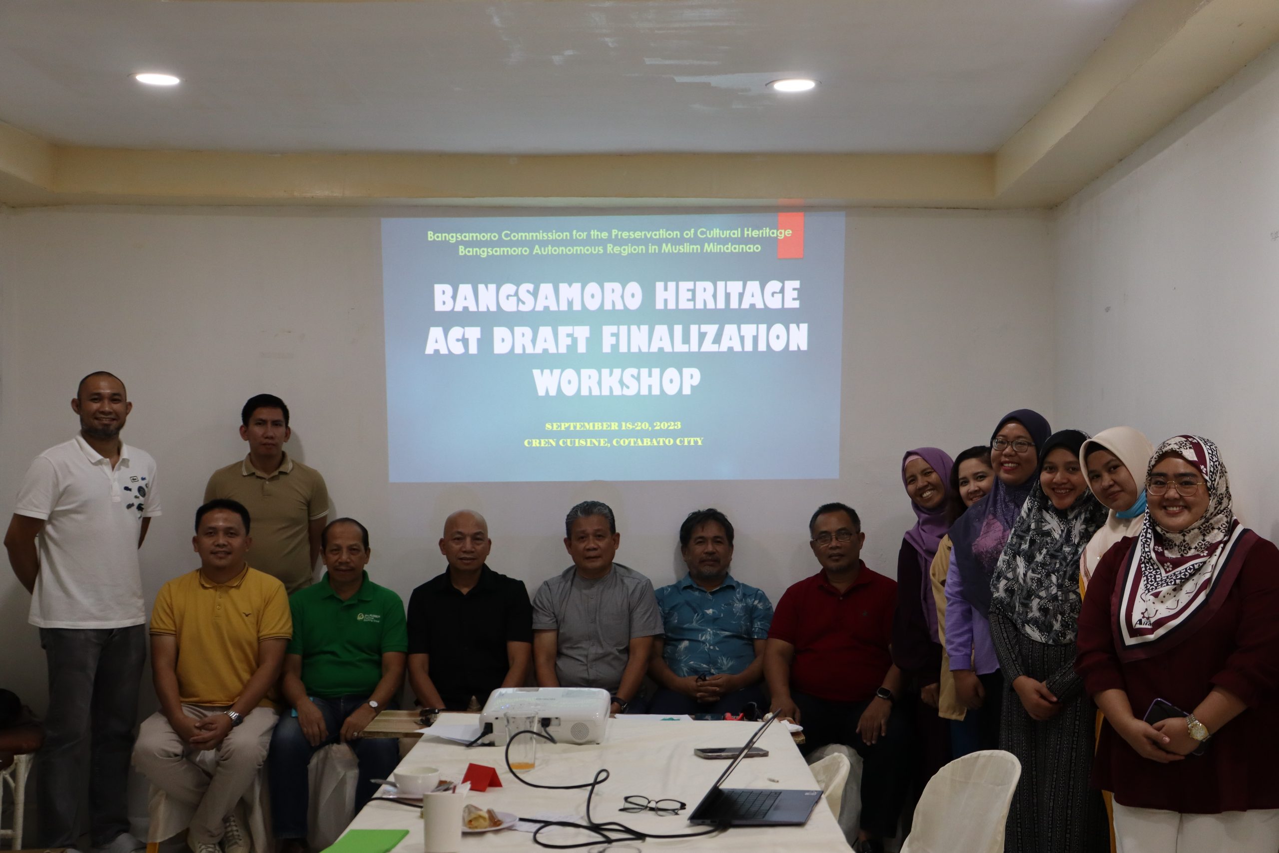 BCPCH Crafts Bangsamoro Heritage Act of 2023 key points